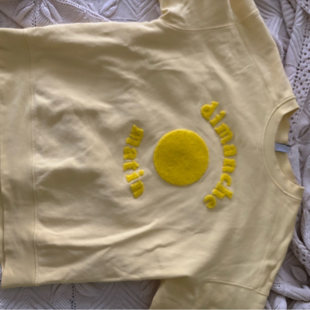 & Other Stories Yellow Sweatshirt